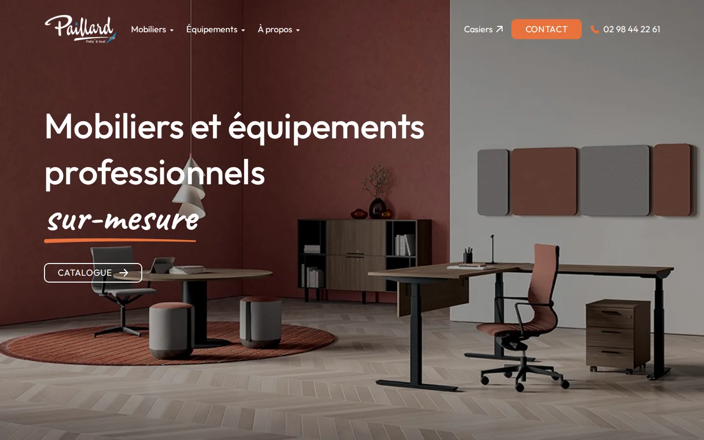Site catalogue BtoB - Paillard