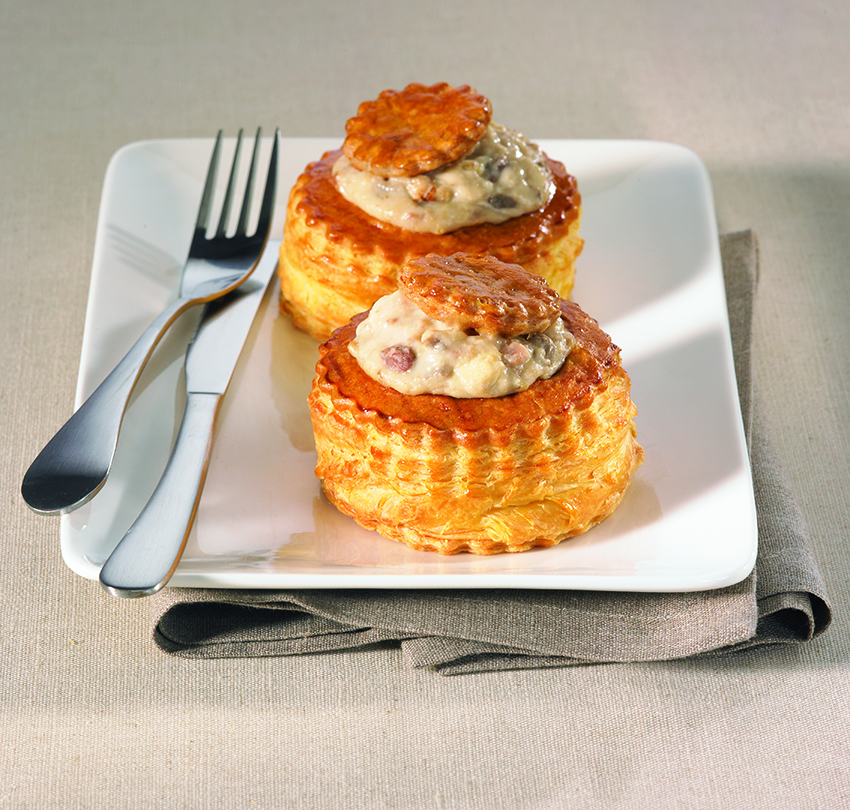 Vol au vent au ris de veau - ACTIV communication | Web, print, e-commerce