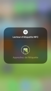 Lecteur NFC iPhone