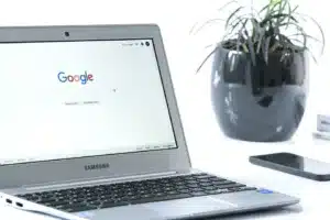 Logo google sur pc samsung